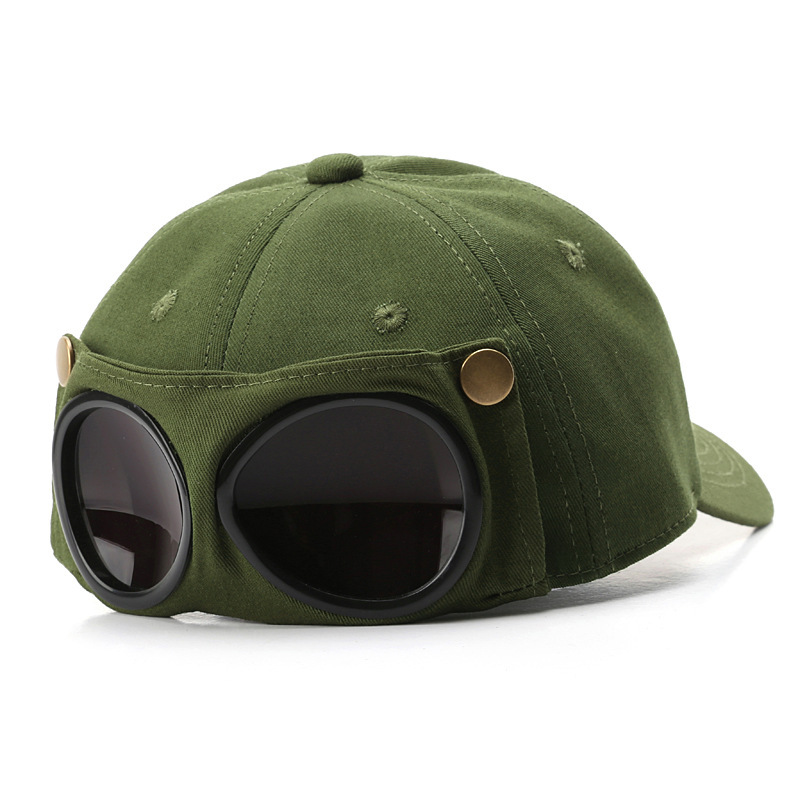 Aviator cap detail