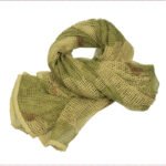 Tactical Camouflage Mesh Scarf Cotton Polyester 90 x 180 cm Outdoor Wrap - Image 15