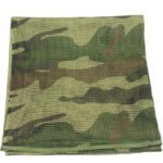 Tactical Camouflage Mesh Scarf Cotton Polyester 90 x 180 cm Outdoor Wrap - Image 4