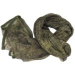 Tactical Camouflage Mesh Scarf Cotton Polyester 90 x 180 cm Outdoor Wrap - Image 22