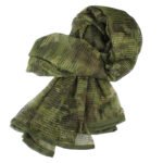 Tactical Camouflage Mesh Scarf Cotton Polyester 90 x 180 cm Outdoor Wrap - Image 24