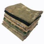 Tactical Camouflage Mesh Scarf Cotton Polyester 90 x 180 cm Outdoor Wrap - Image 5