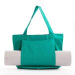 Cotton Linen Yoga Mat Storage Bag Camping Blanket Carry Tote Toiletry Organizer - Image 4